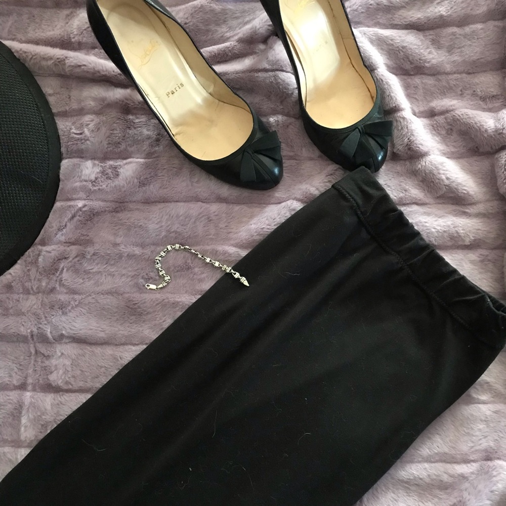 Black Pencil Skirt